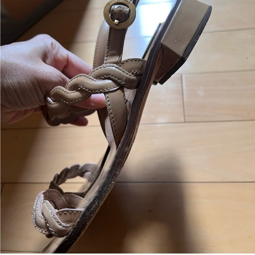 Prada Braided Sandals size 39 Great Condition ~ Quiet Luxury - Picture 6 of 10